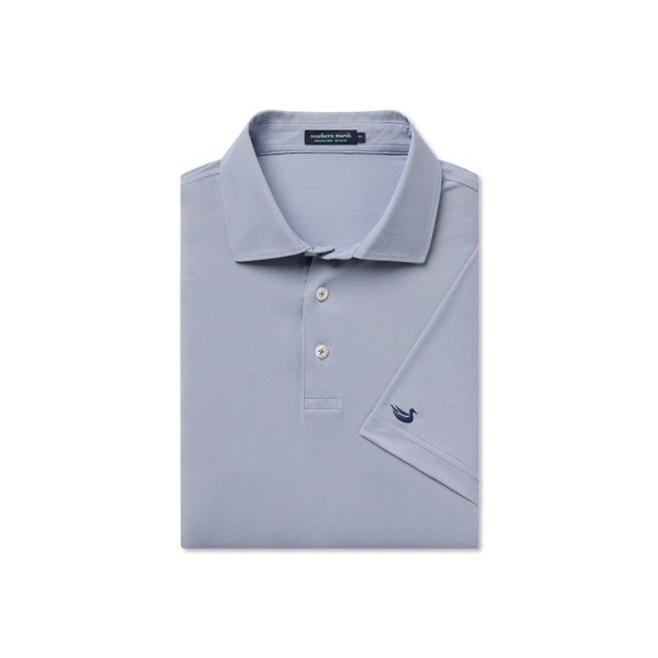 Santa Clara Performance Polo - Washed Slate