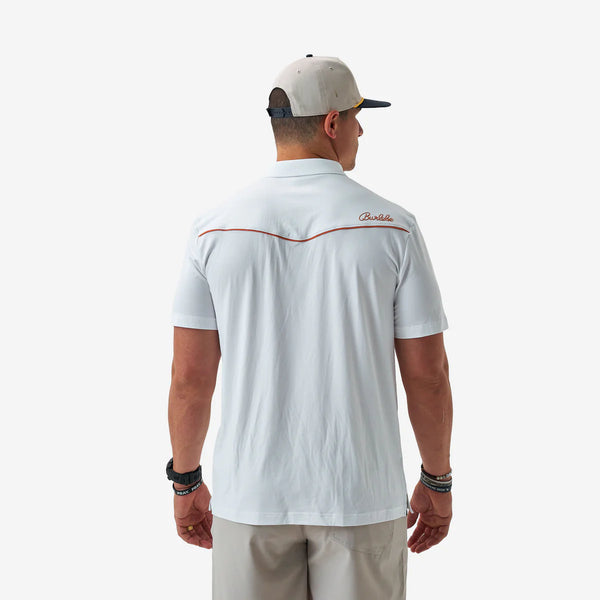 Pearl Snap Performance Polo - Redfish