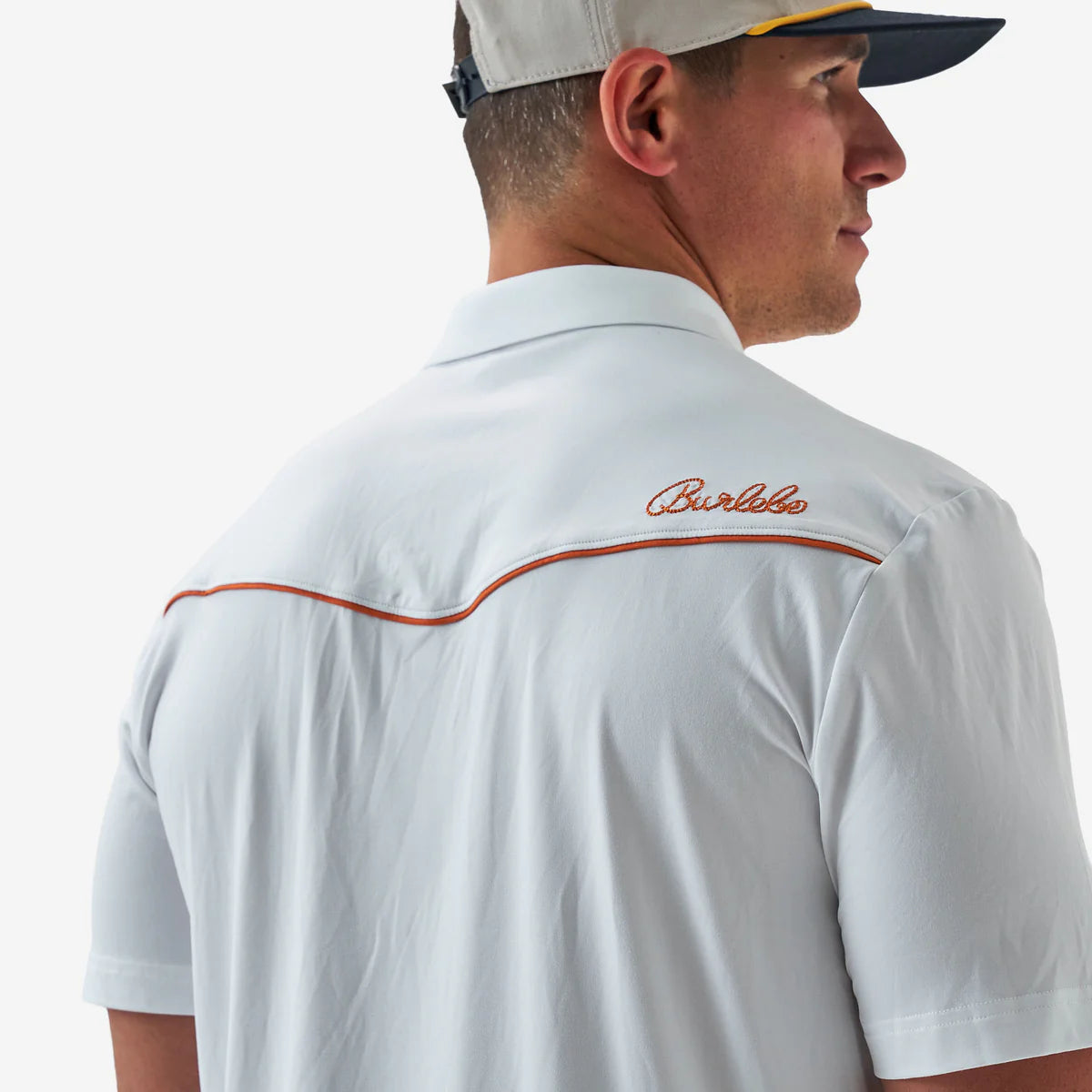 Pearl Snap Performance Polo - Redfish