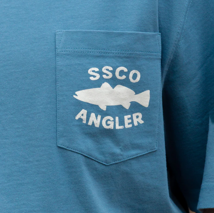 Flood Tide Camo Tee SS -  Nautical Blue