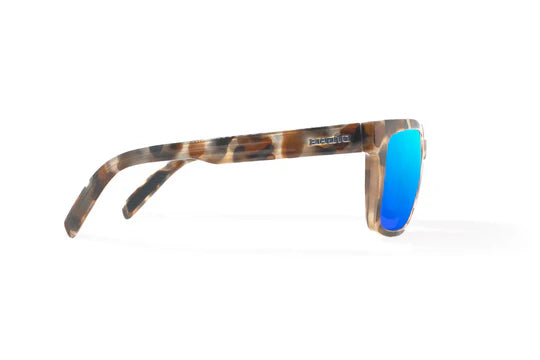 Paila Tan Rock Gloss with Blue Mirror Glass Lenses