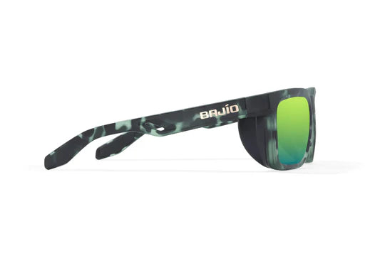 Palehorse Green Tort Matte with Green Mirror Glass Lenses