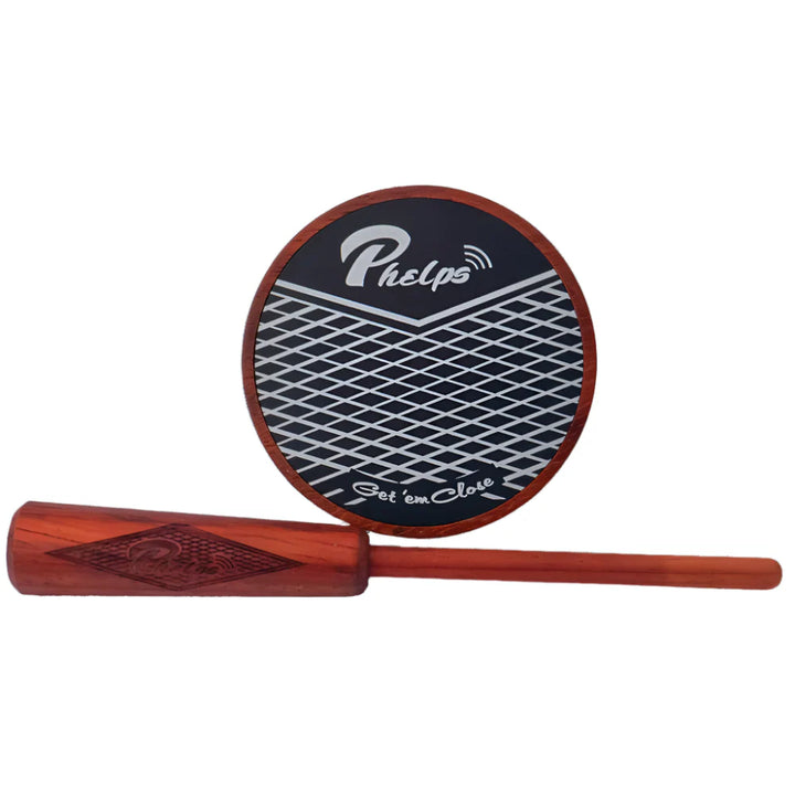 Phelps Padauk Pot - Aluminum Over Glass Pot Call