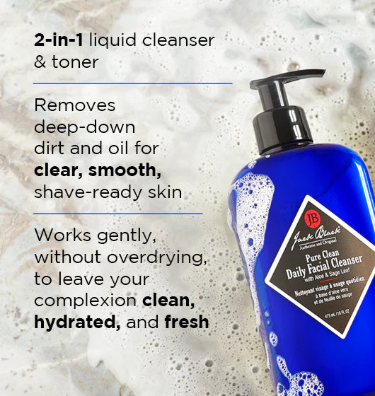 Pure Clean Daily Facial Cleanser - Aloe & Sage Leaf