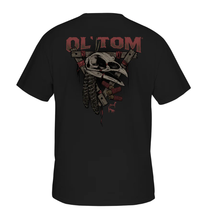Ol Tom Gobbler Skull T SS - Black