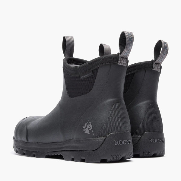 Rocky Composite Backlands Rubber Outdoor Boot - Black