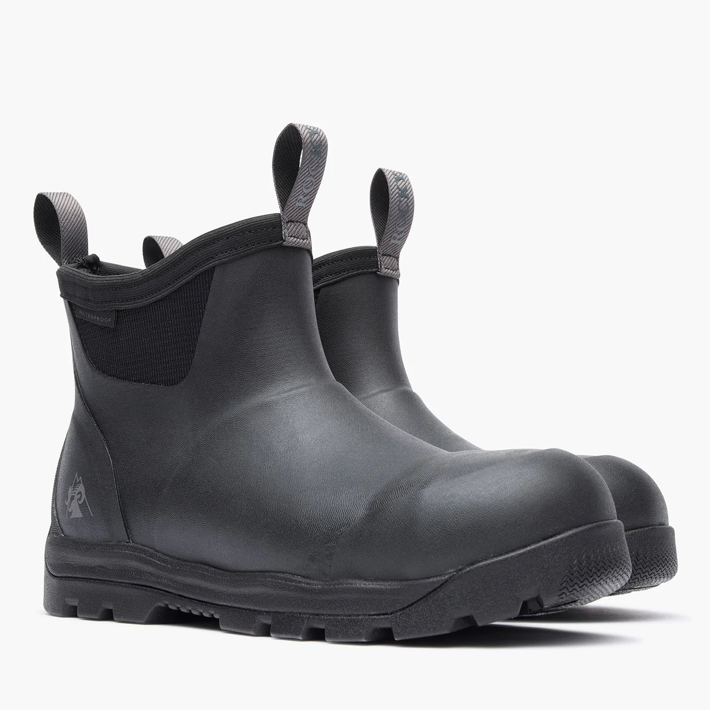 Rocky Composite Backlands Rubber Outdoor Boot - Black