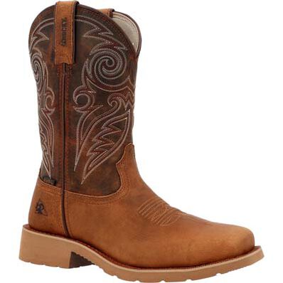 ROCKY MONOCREPE 12” STEEL TOE WESTERN BOOT