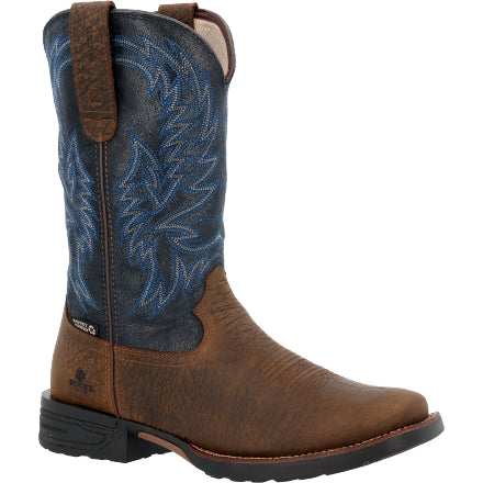 Rocky Bronco 12” Waterproof Western Boot - Blue