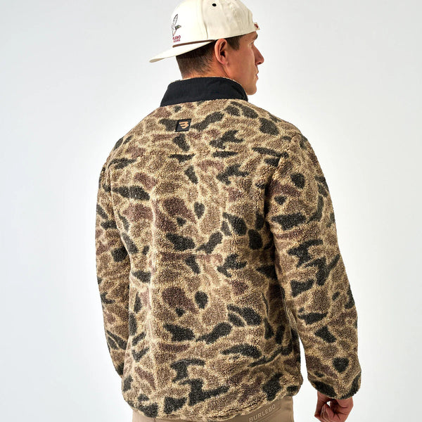 Sherpa Quarter Zip - Rocky Mountain Camo