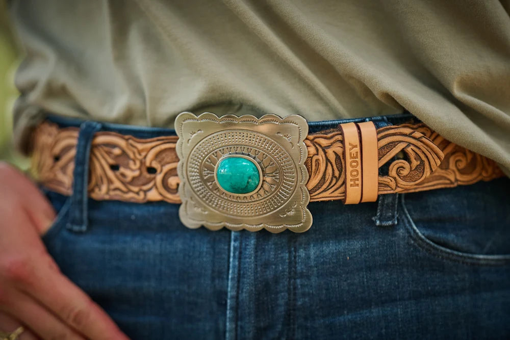 Rogue Tan w/Filigree Cutouts Belt