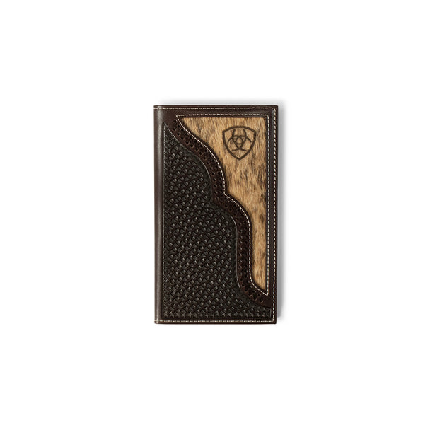 Ariat Rodeo Chocolate Calf Hair  - Accessories Wallet