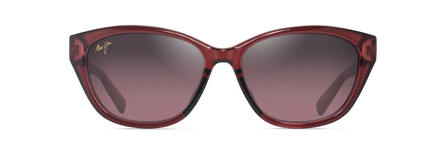 Punono Shiny Transparent Burgundy w/ Maui Rose® Lenses