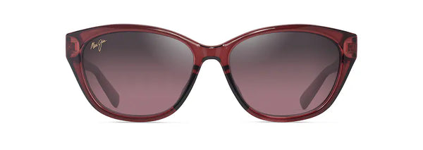Punono Shiny Transparent Burgundy w/ Maui Rose® Lenses