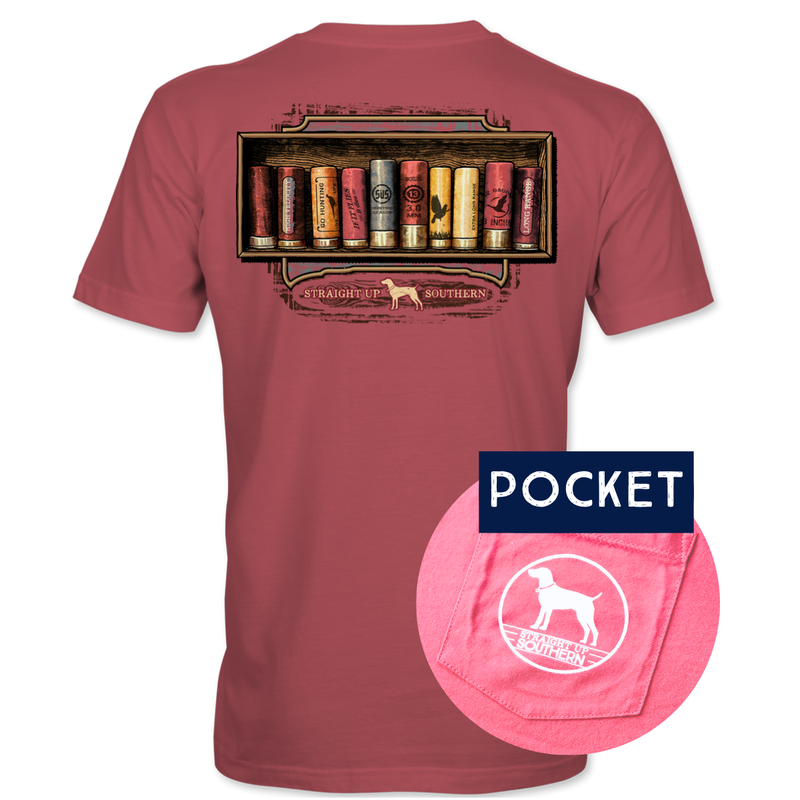 Old Shells Tee - Brick