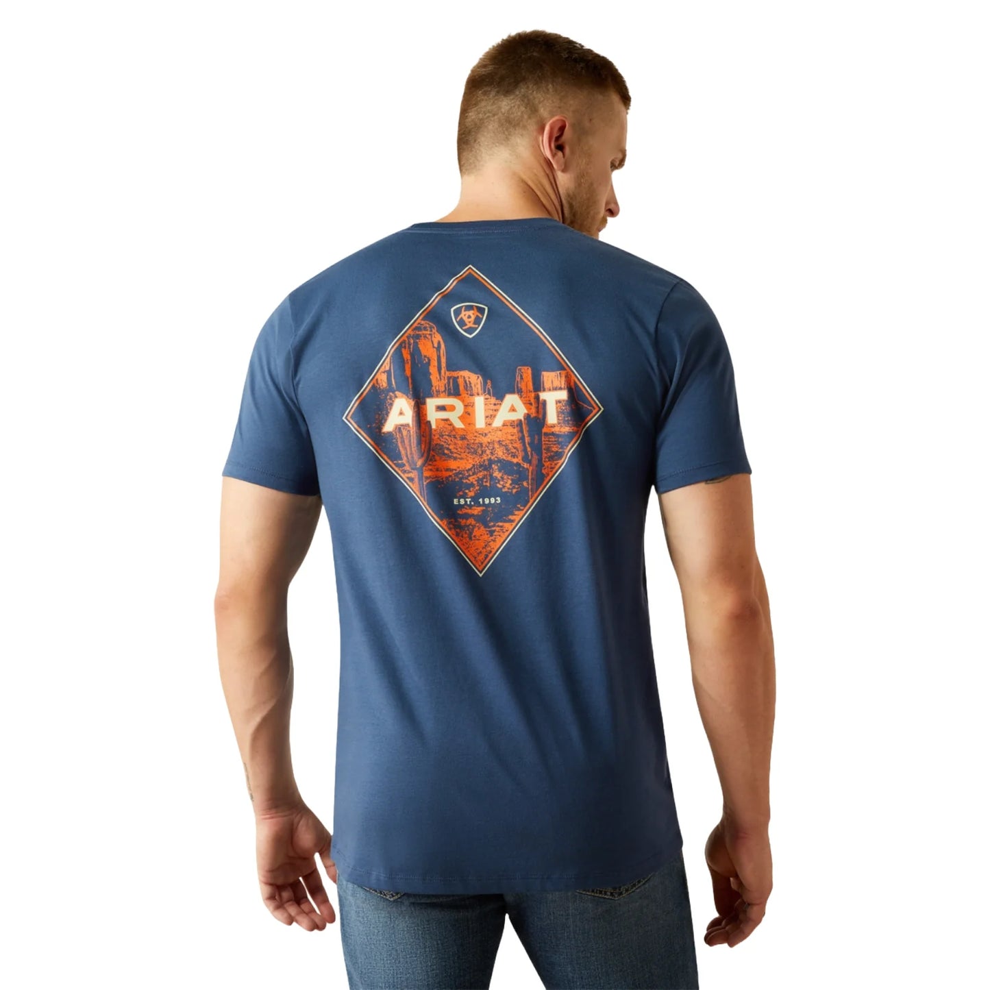 Diamond Valley Tee - Space Blue