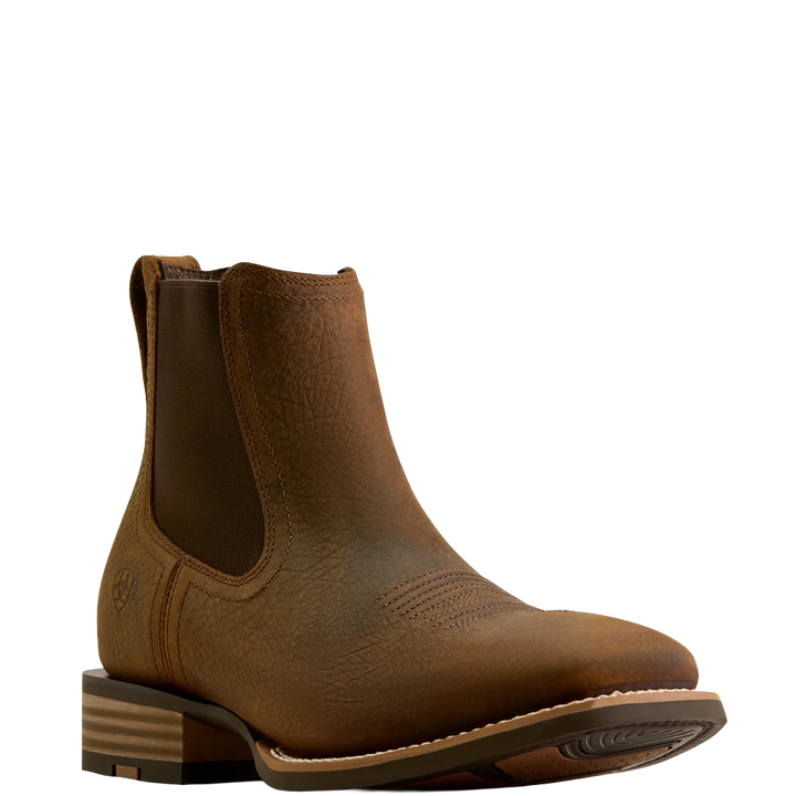 Ariat Men's Western Big Rig Wide Square Toe Chelsea Boot - Earth