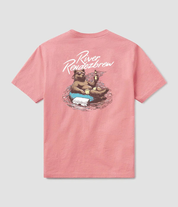 Southern Shirt River Rendezbrew Tee - Mauveglow