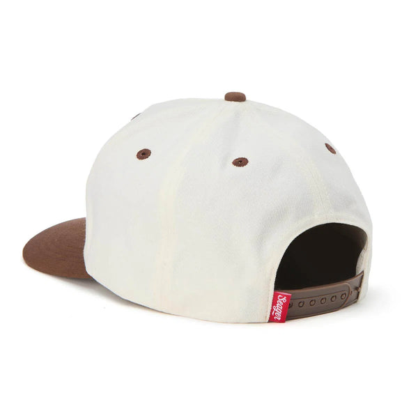Rodeo Snapback Cream & Brown