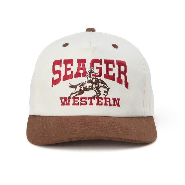 Rodeo Snapback Cream & Brown