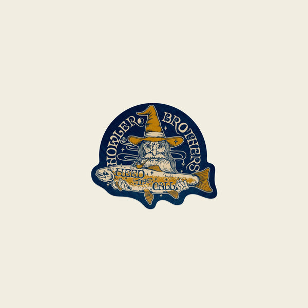 River Wizard Sticker