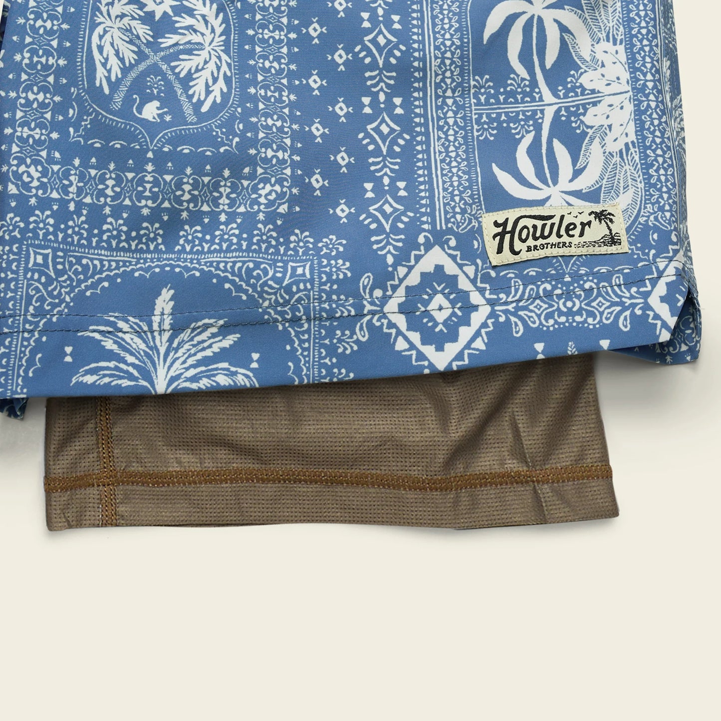 Deep Set BoardShorts - Palmetto Phrophecy - Storm Blue