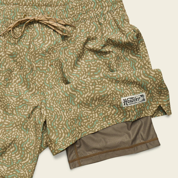 Deep Set BoardShorts - Pond Patterns - Mermaid