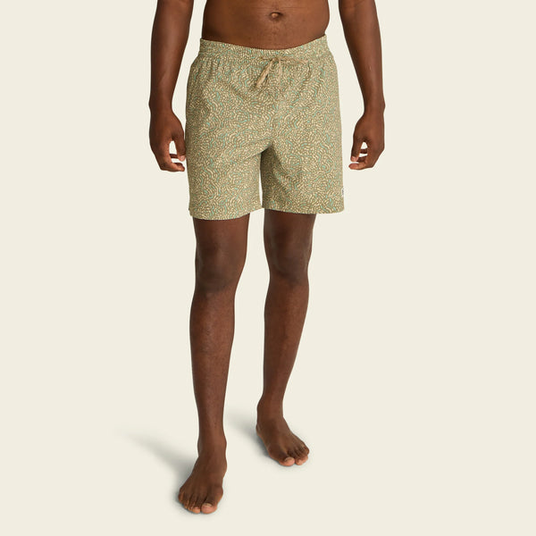 Deep Set BoardShorts - Pond Patterns - Mermaid