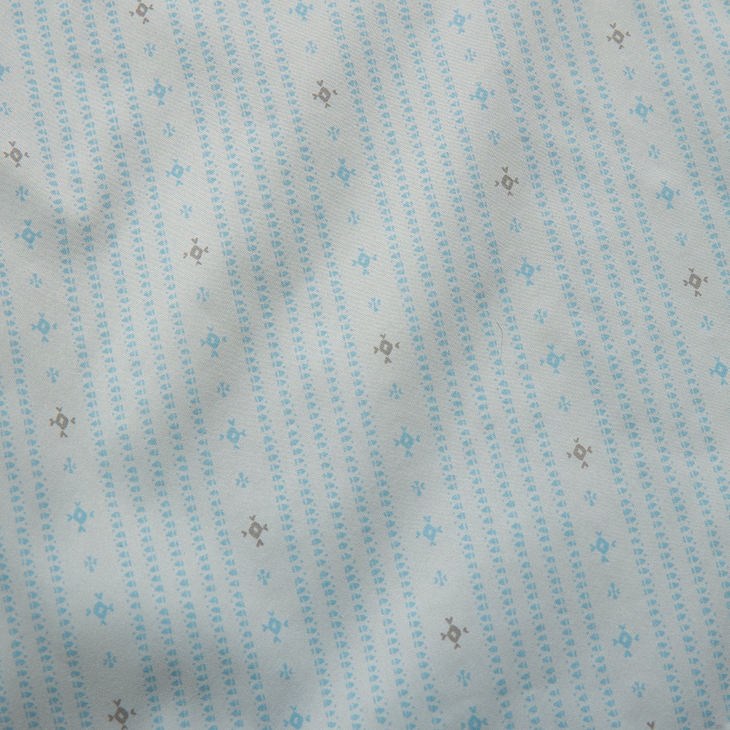 H Bar B Tech Longsleeve - Supernova Stripe - Ash Blue