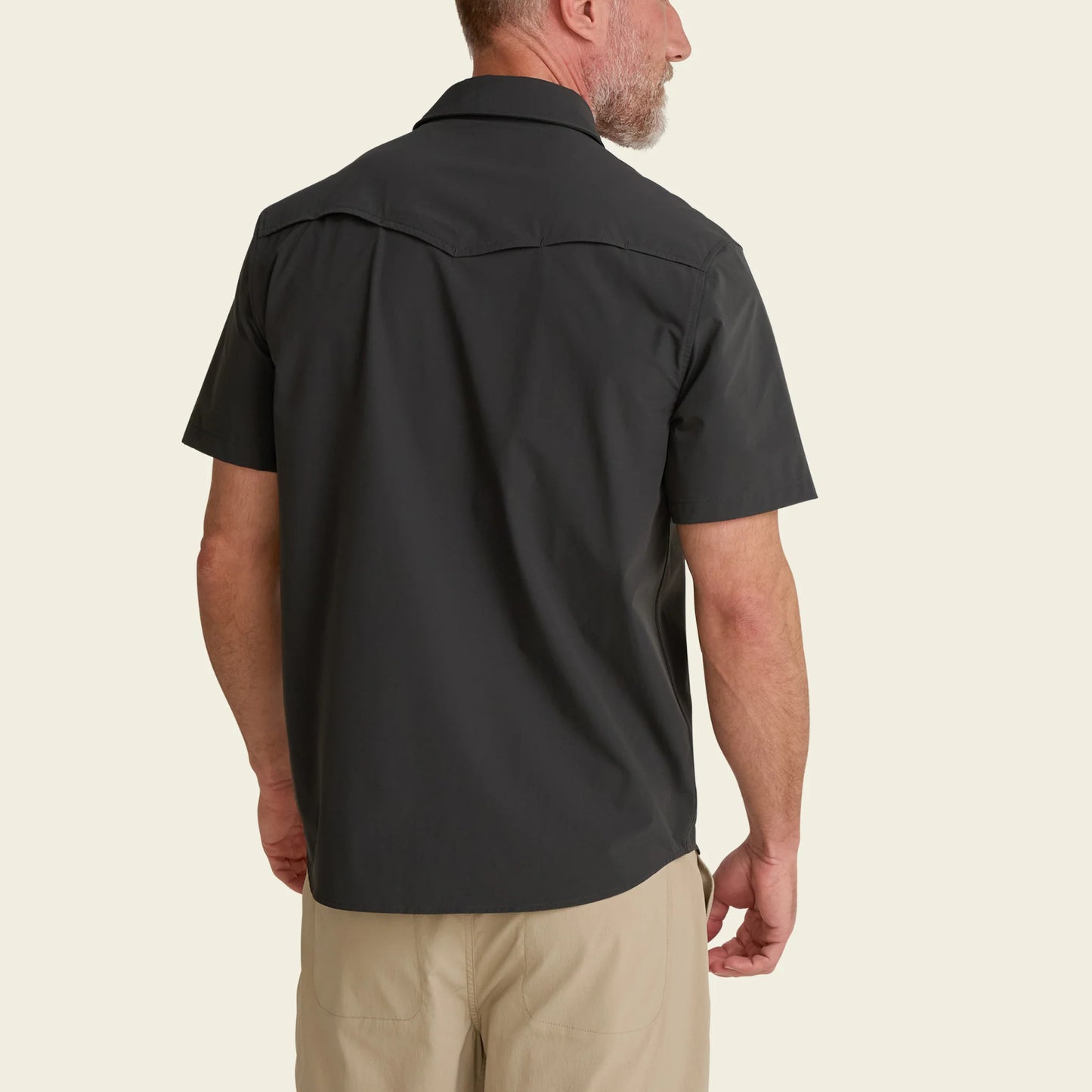 Emerger Tech SS Button Up Shirt - Antique Black