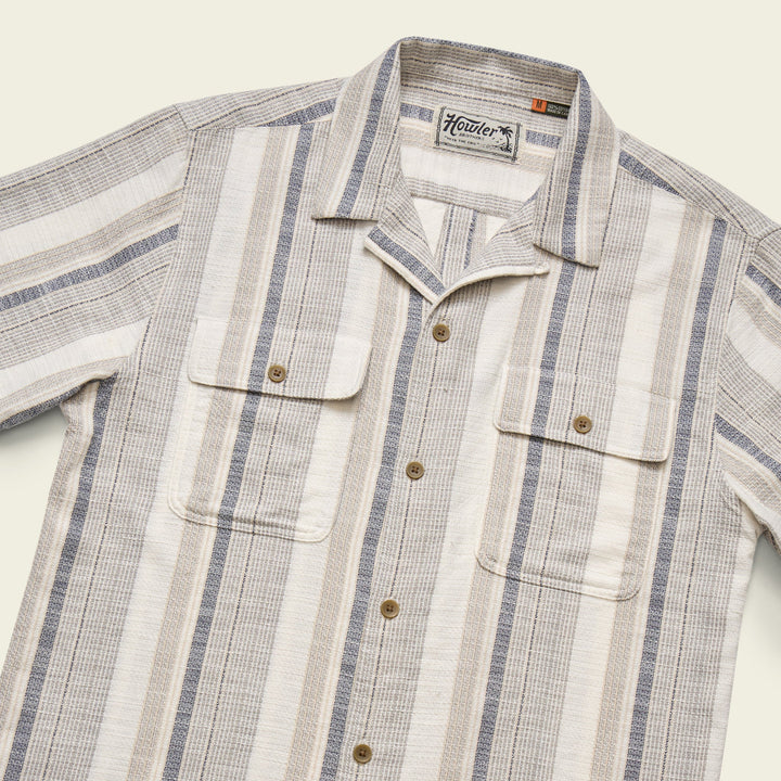 Shores Club Shirt - Old Bill Stripe - Limestone