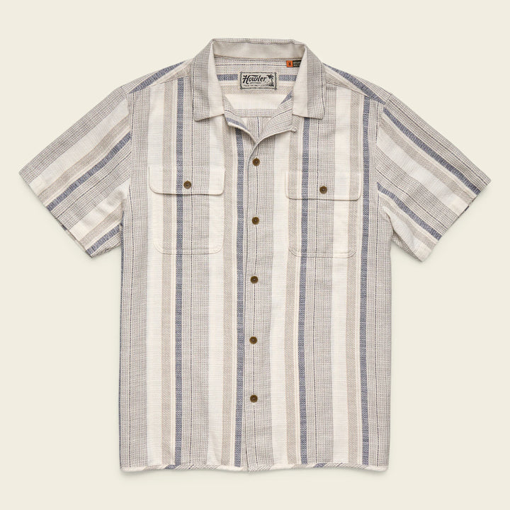 Shores Club Shirt - Old Bill Stripe - Limestone