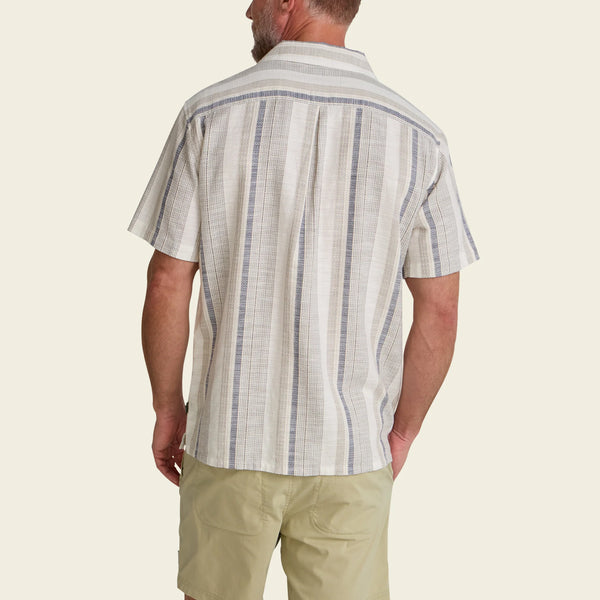 Shores Club Shirt - Old Bill Stripe - Limestone