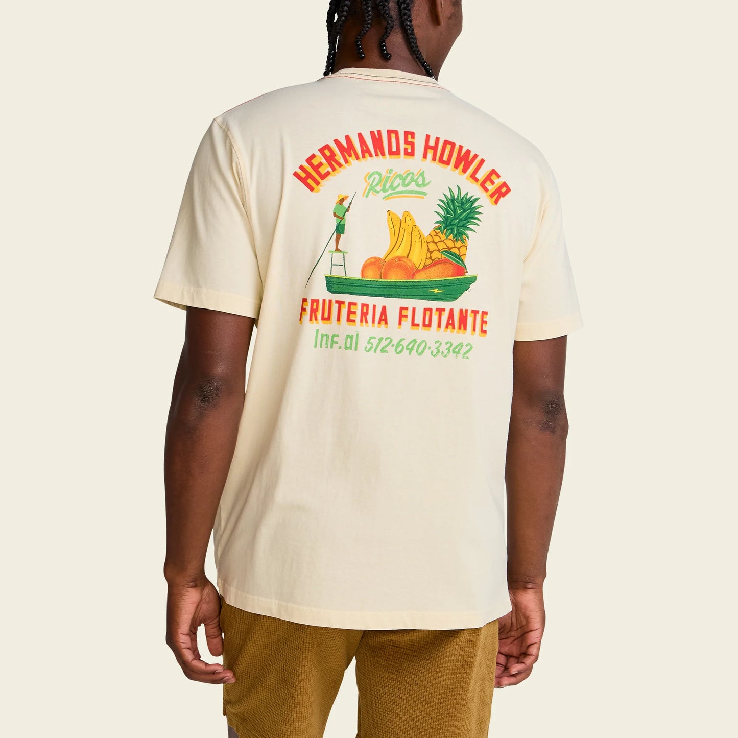 Fruteira Flotante Pocket T-Shirt - Natural