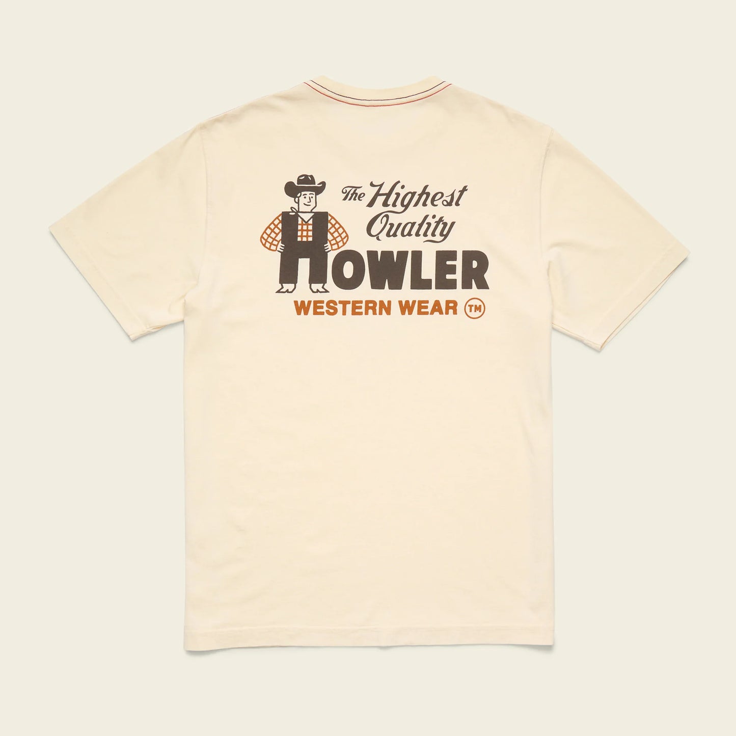 Howler Western Wear T-Shirt - Natural