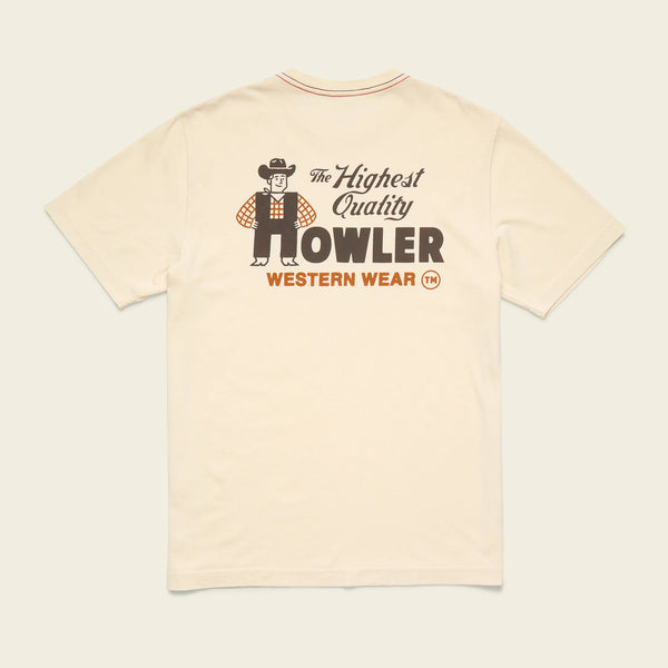 Howler Western Wear T-Shirt - Natural