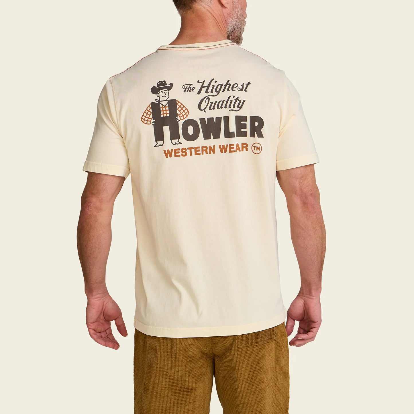 Howler Western Wear T-Shirt - Natural