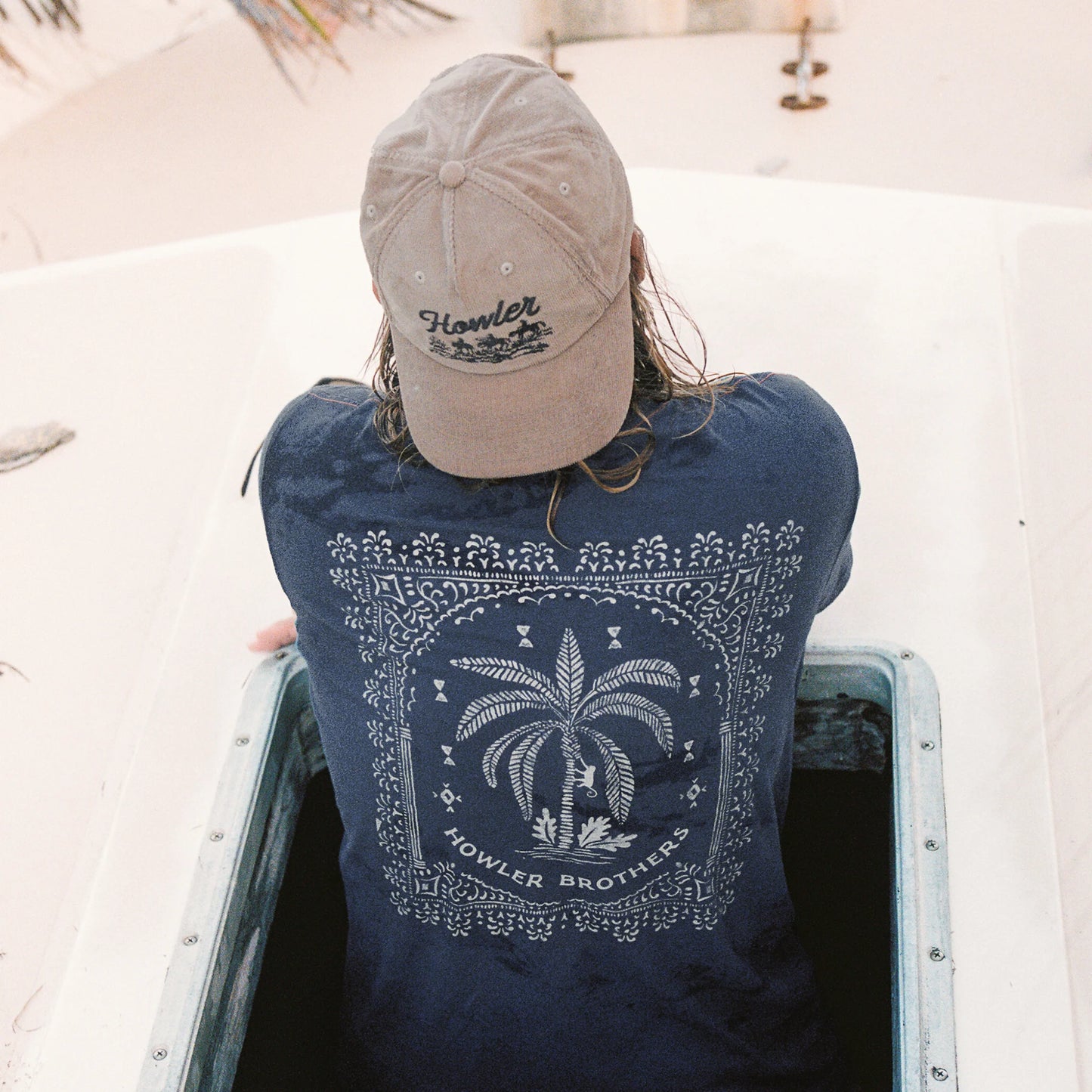 Palmetto Print T-Shirt - Key Largo