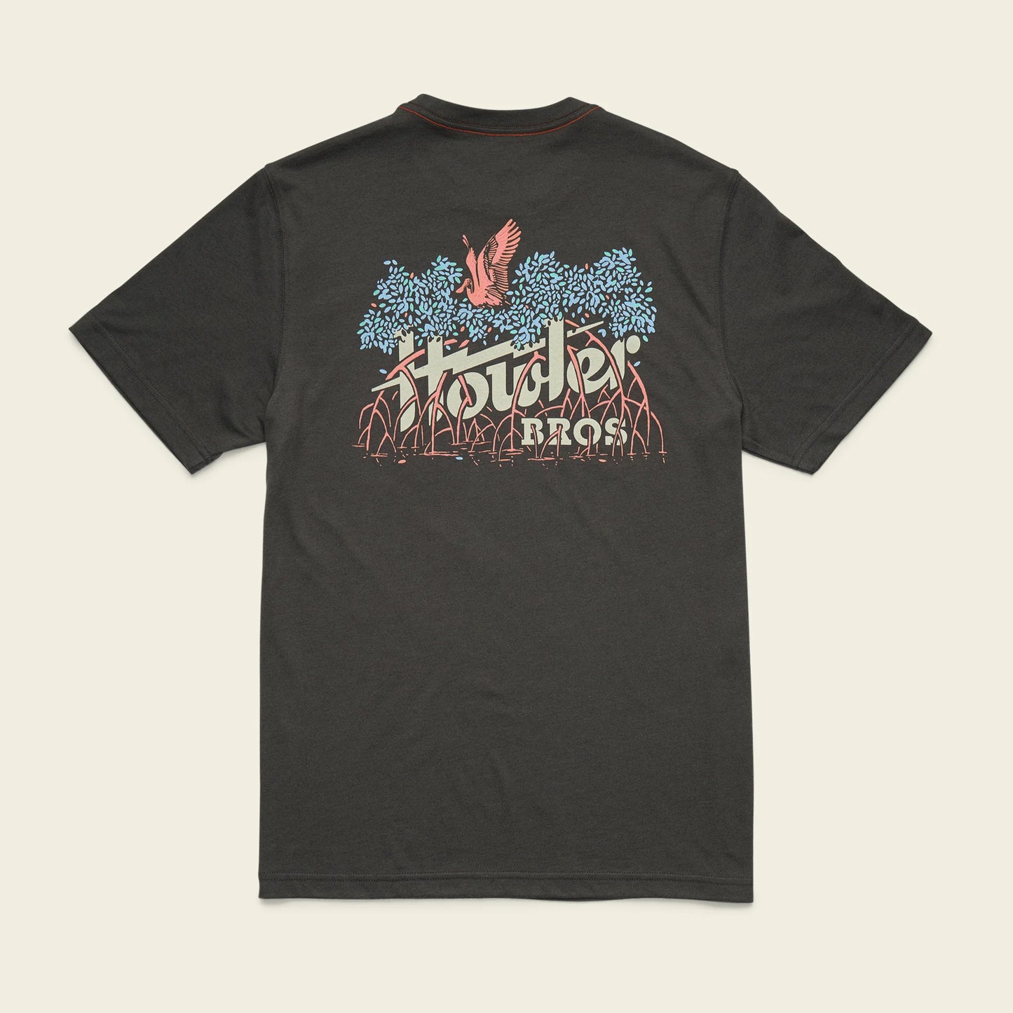 Electric Mangroves T-Shirt - Antique Black