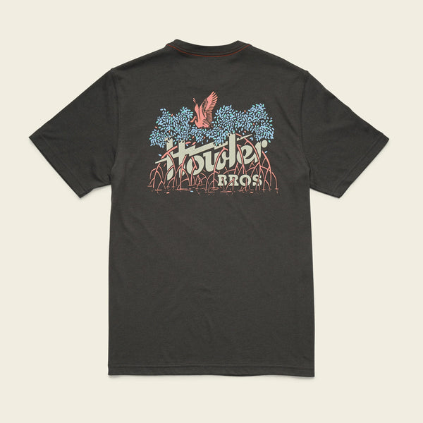 Electric Mangroves T-Shirt - Antique Black