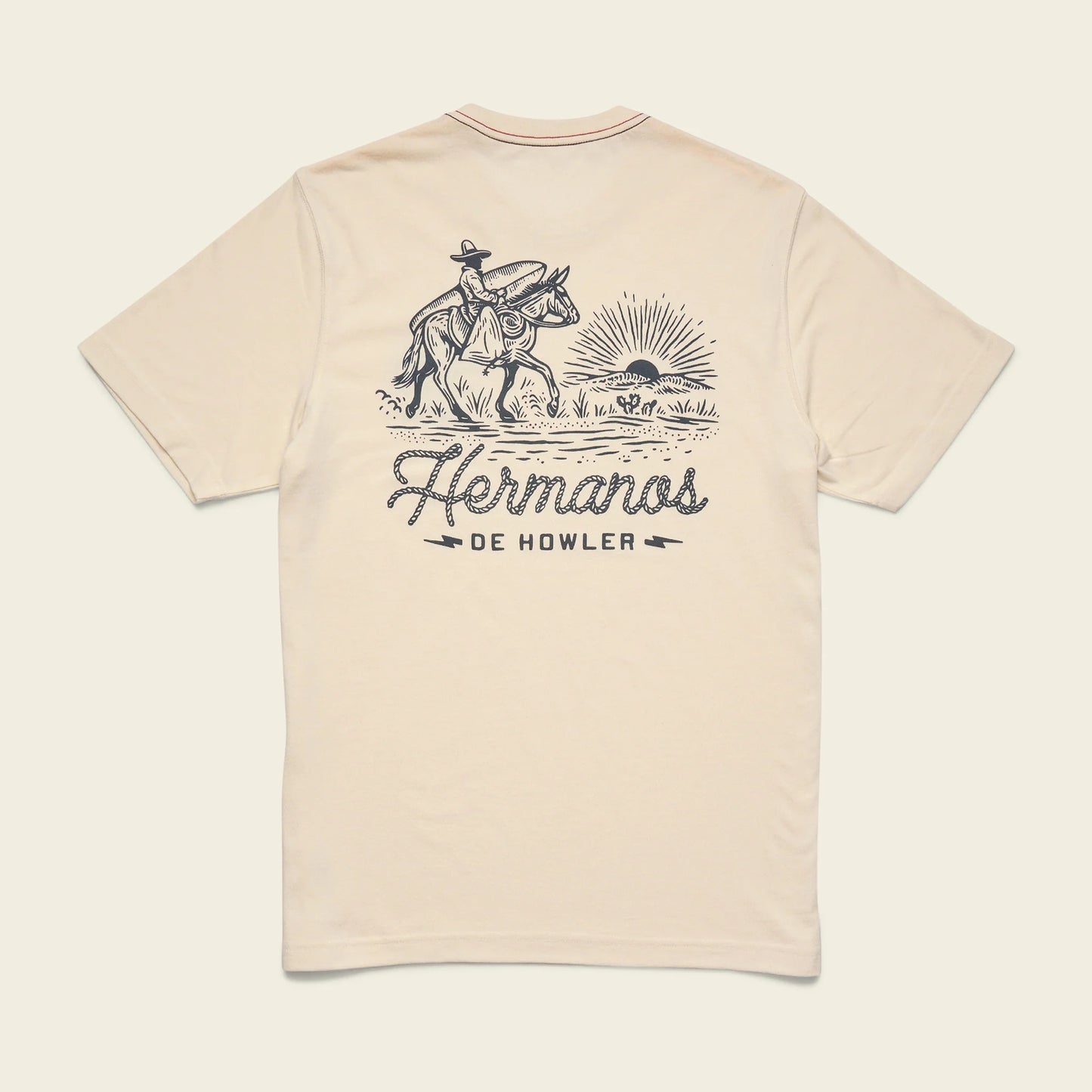 Sunset Rider T-Shirt - Natural