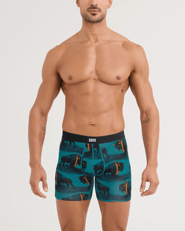Vibe Xtra Soft Comfort Everyday Boxer Brief 6" - Bison Bling