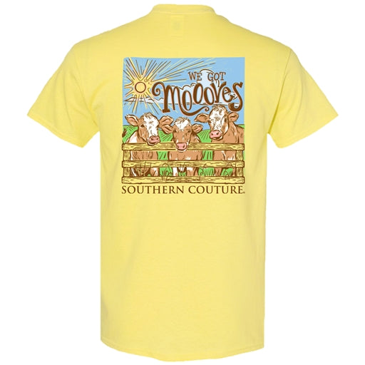 We Got Cow Mooves- Cornsilk