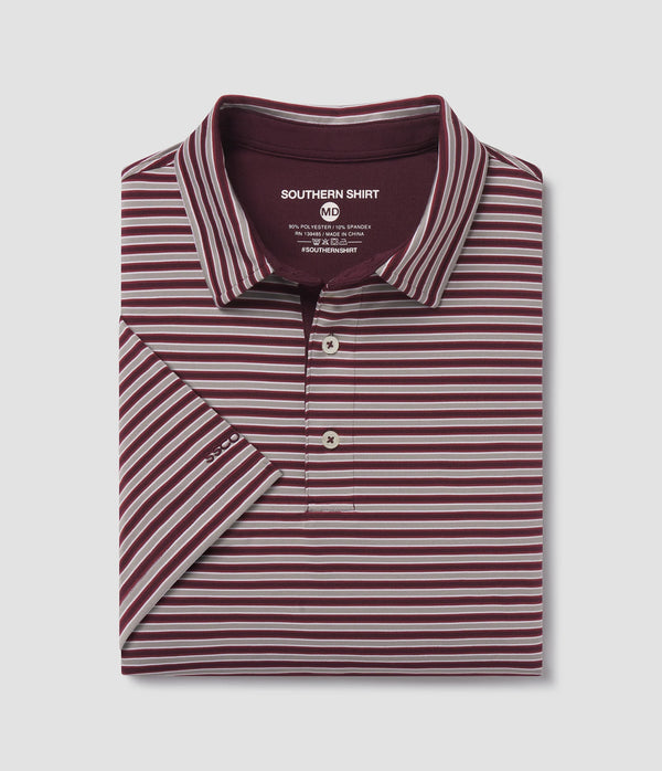 Scoreboard Stripe Polo - Junction