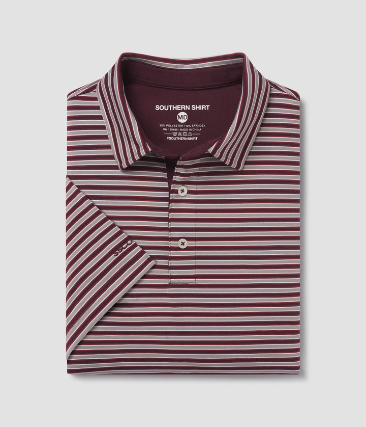 Scoreboard Stripe Polo - Junction