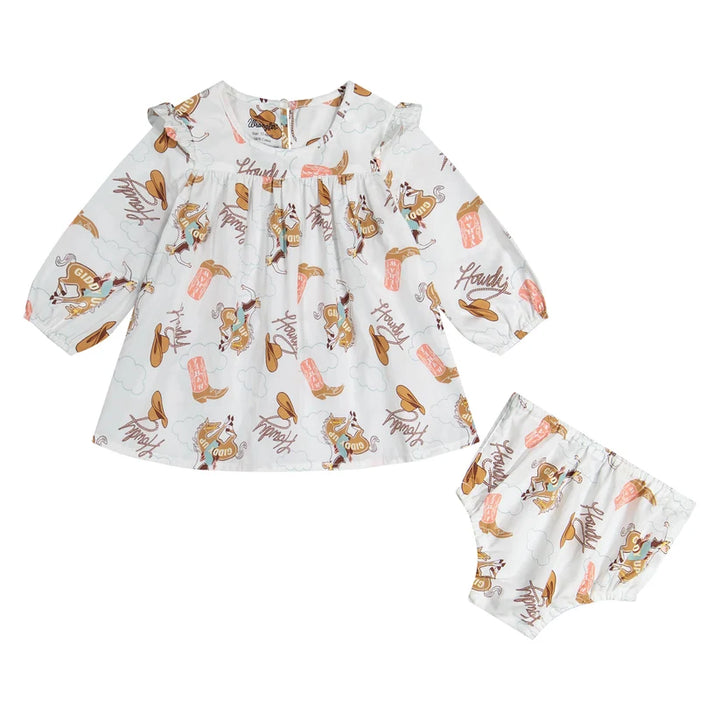 Wrangler® Baby Girls Dress - White - 112382712