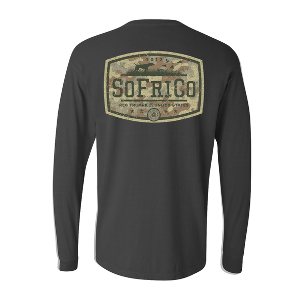 Camo Hunt Club LS - Pepper