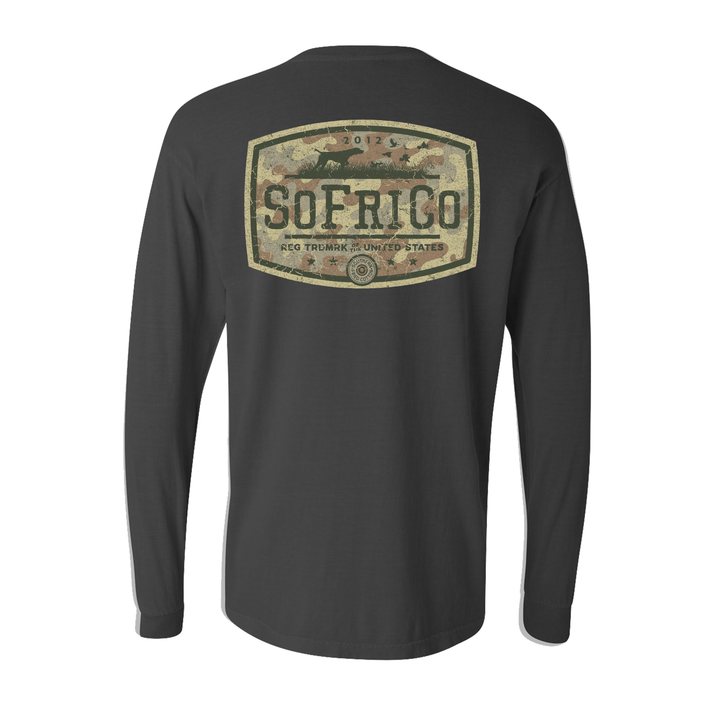 Camo Hunt Club LS - Pepper