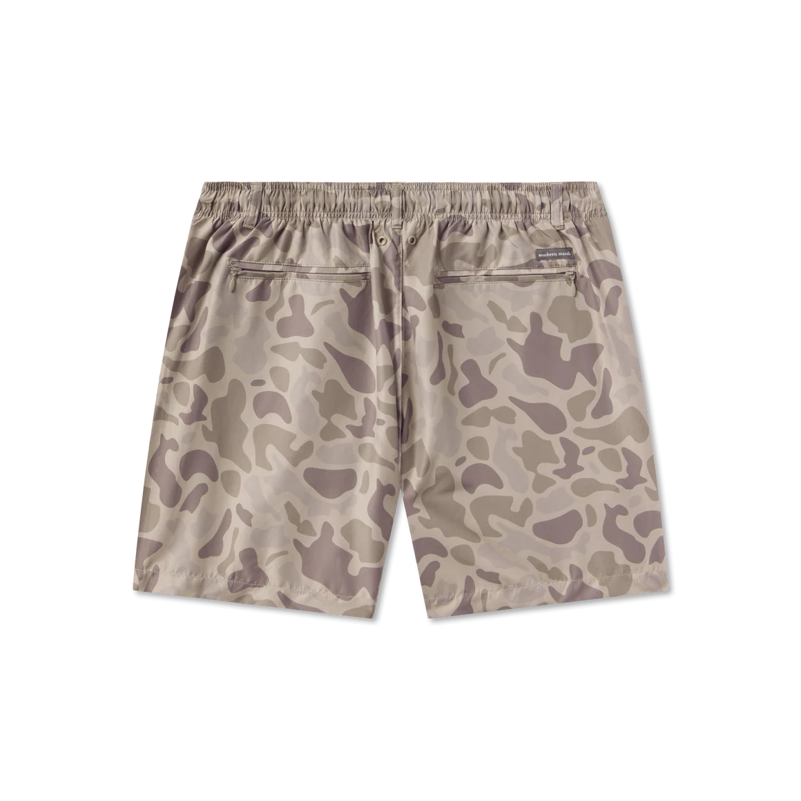 La Costa Lined Swim Trunk - Dark Brown Camo