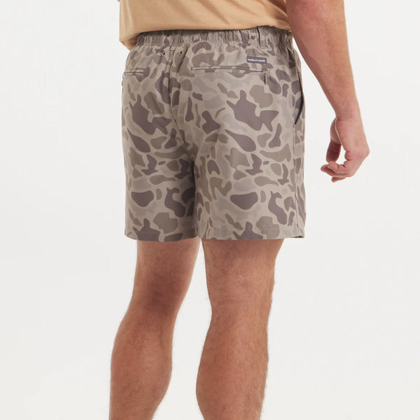 La Costa Lined Swim Trunk - Dark Brown Camo